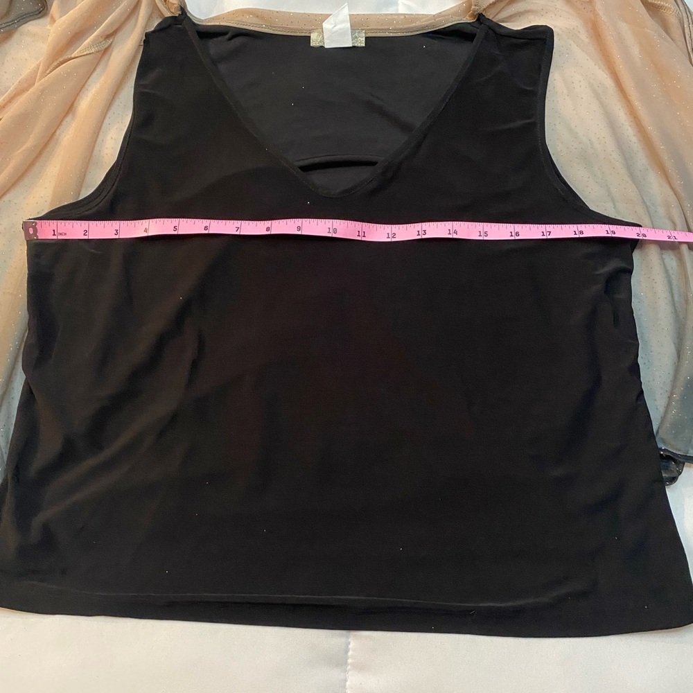 Nwot ivy ridge dolman flutter sleeve women’s blouse size pxl - Picture 7 of 7